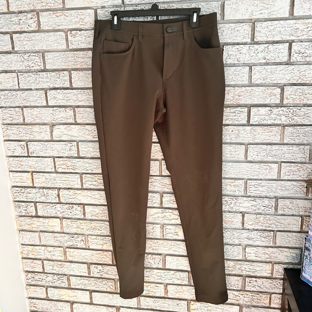 Public Rec All Day Every Day 5-Pocket Pants Olive Green Mens 31x31 Stretch